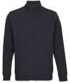 04240 Cooper SOL'S Unisex Cooper Full Zip Sweat Jacket Black colour image